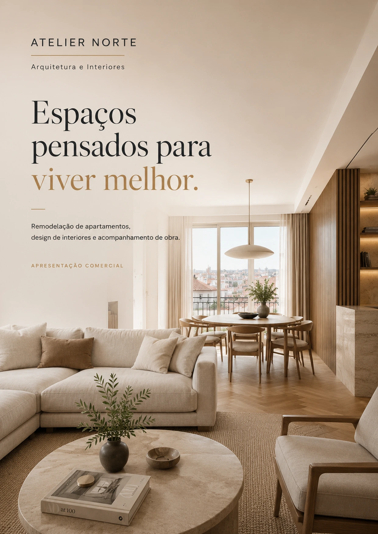 Antes: versão anterior da apresentação Atelier Norte